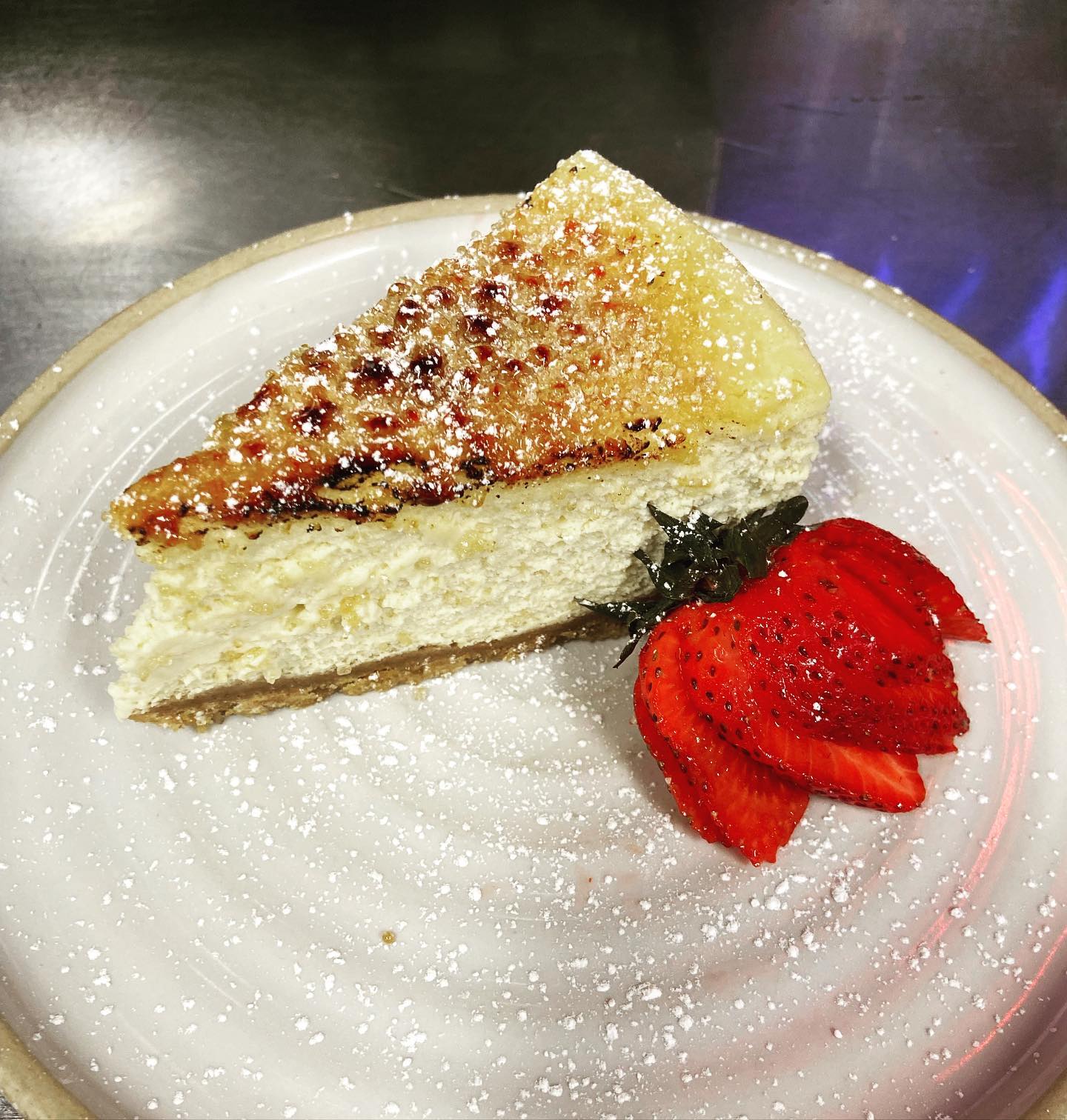 Crème Brûlée Cheesecake