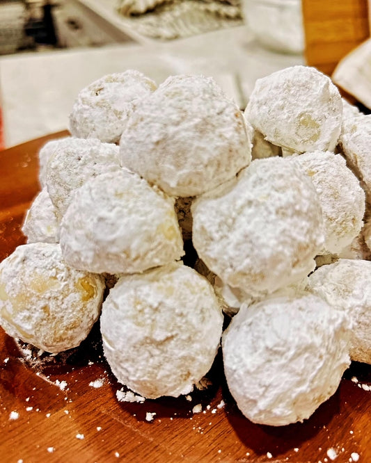 Russian Tea Cake Cookies (aka Grandma's Snowballs)