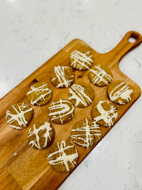 Ginger Molasses with Maple Glaze