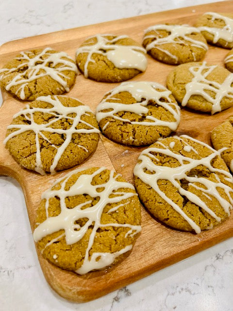 Ginger Molasses with Maple Glaze