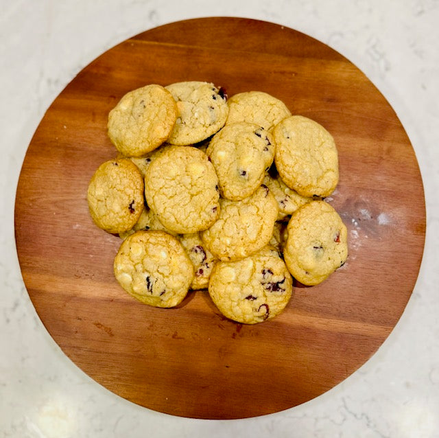 Cranberry White Chocolate Chip Cookie