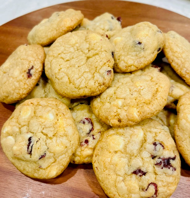 Cranberry White Chocolate Chip Cookie